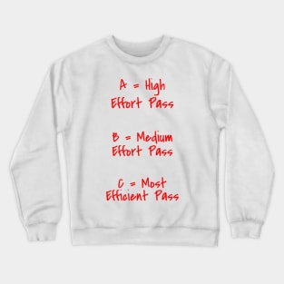 Most Efficient Pass Crewneck Sweatshirt